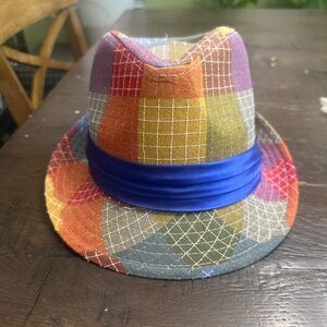 Kenny K multi colored trilby